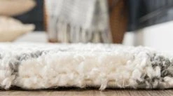 Teppich TEMARA SHAG 3 - Elfenbein - 305x79 cm | Hochwertiger Langflorteppich für Wohnzimmer & Schlafzimmer -Heimtextilien Verkäufe 9004901500 03 1600Wx1600H