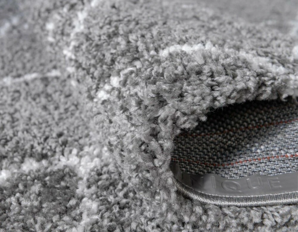 Teppich TEMARA SHAG 3 - Rund, Grau, Ø 152 cm | Hochwertiger Langflorteppich 6 Teppich TEMARA SHAG 3 - Rund, Grau, Ø 152 cm | Hochwertiger Langflorteppich – Bild 4