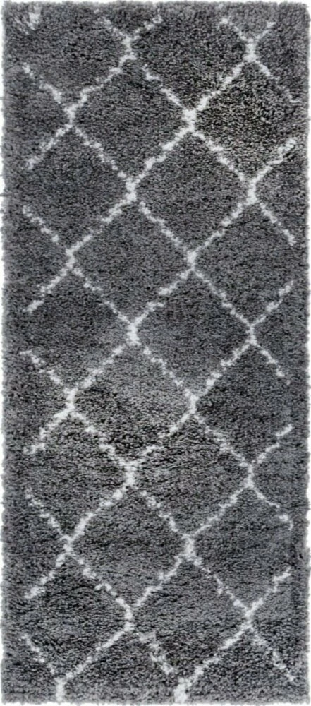 TEMARA SHAG 5 Langflorteppich - Grau - 183x79 cm - Hochwertiger Florteppich 3 TEMARA SHAG 5 Langflorteppich - Grau - 183x79 cm - Hochwertiger Florteppich