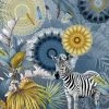 Zebra Wohndecke bunt - 130x160 cm - Kuschelig & Stilvoll -Heimtextilien Verkäufe 9005080800 1600Wx1600H