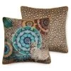 Sofakissen ZENTA - Leopard Design - Braun - 48x48 cm - Hochwertige Sofakissen für stilvolles Wohnen