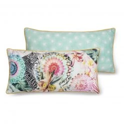 Sofakissen VERDA - Mandala Design in Creme - 60x30 cm - Hochwertige Sofakissen für stilvolles Wohnen