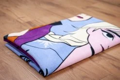 Velourstuch DISNEY'S DIE EISKÖNIGIN 2 - Blau - 75x150 cm | Original Disney Badetuch -Heimtextilien Verkäufe 9005176800 03 1600Wx1600H