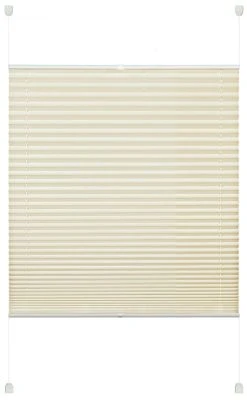 Plissee beige 40x130 cm - Elegante Fensterdekoration für jeden Raum
