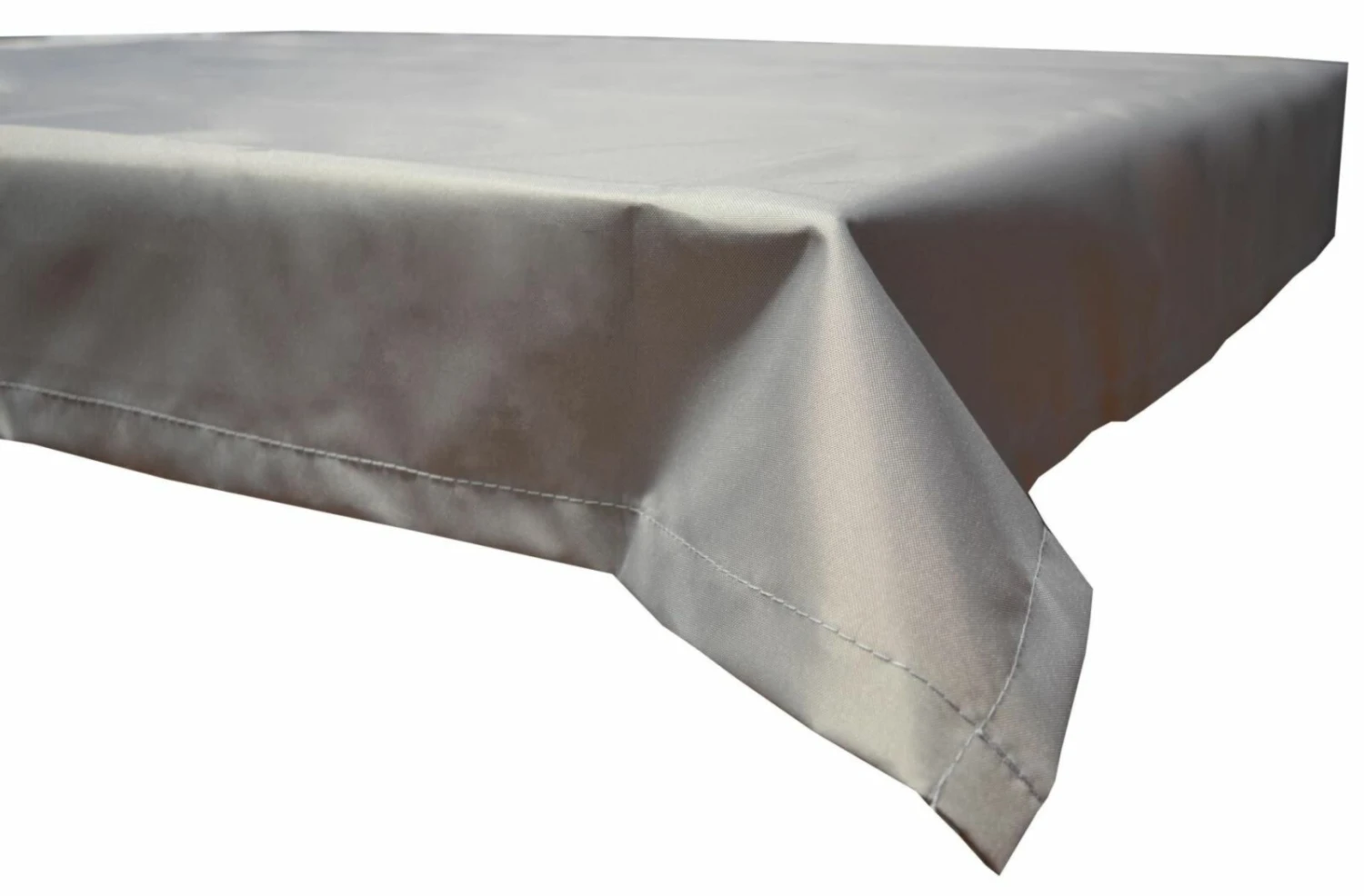 Tischdecke - hellgrau - Polyester - 76x76 cm 3 Tischdecke - hellgrau - Polyester - 76x76 cm