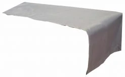 Tischdecke - hellgrau - Polyester - 120x45 cm