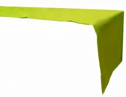 Tischdecke - hellgrün - Polyester - 120x45 cm