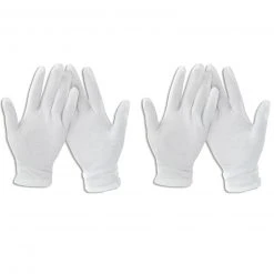 2 Paar Handschuhe - weiß - AZO frei | Nähen, Stricken & Häkeln